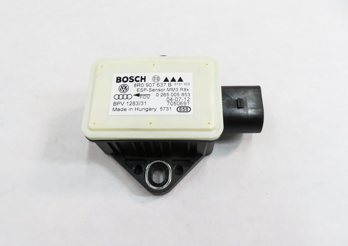 Thumbnail 2: 2013 AUDI S5 (B8 8T) YAW SPEED ACCELERATION ROTATION STABILITY SENSOR