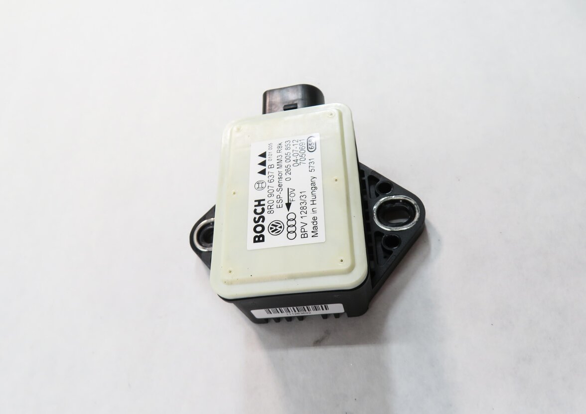 Thumbnail 3: 2013 AUDI S5 (B8 8T) YAW SPEED ACCELERATION ROTATION STABILITY SENSOR