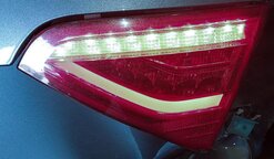 Thumbnail 2: 13-17 AUDI A5 S5 RS5 (B8 8T) RIGHT PASSENGER REAR INNER LED TAILLIGHT LIGHT LAMP