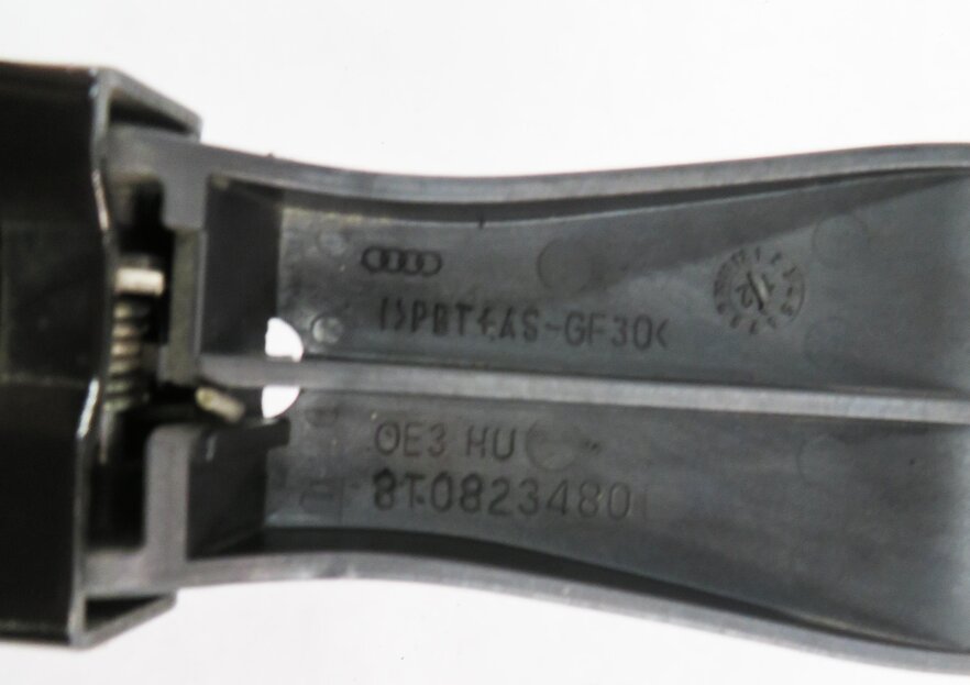 Thumbnail 7: 2013 AUDI S5 (B8 8T) FRONT HOOD SAFETY LATCH CATCH HOOK RELEASE LEVER