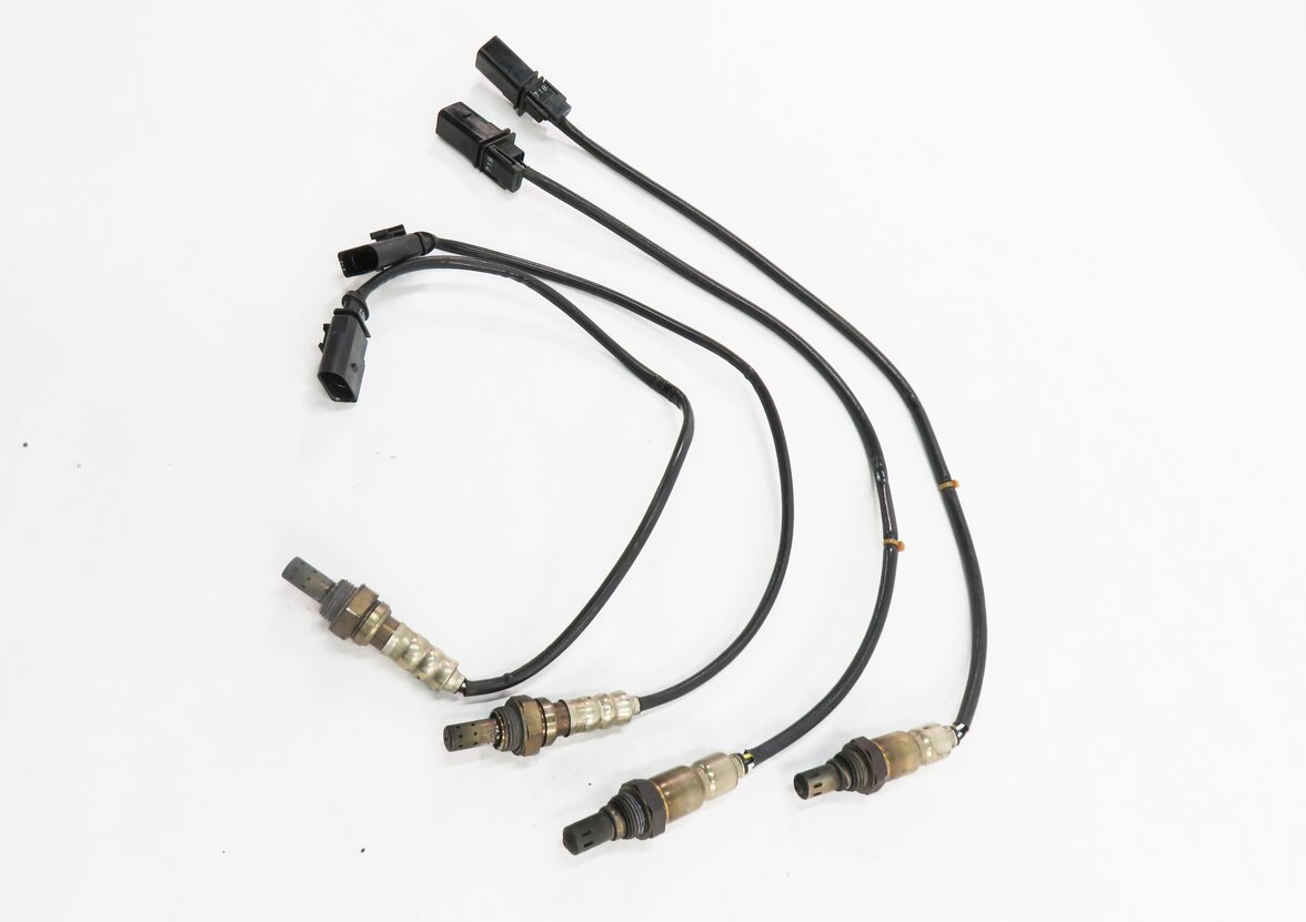 Thumbnail 4: 2013 AUDI S5 (B8 8T) 3.0L CGXC - PRE POST CAT O2 OXYGEN LAMBDA PROBE SENSOR SET
