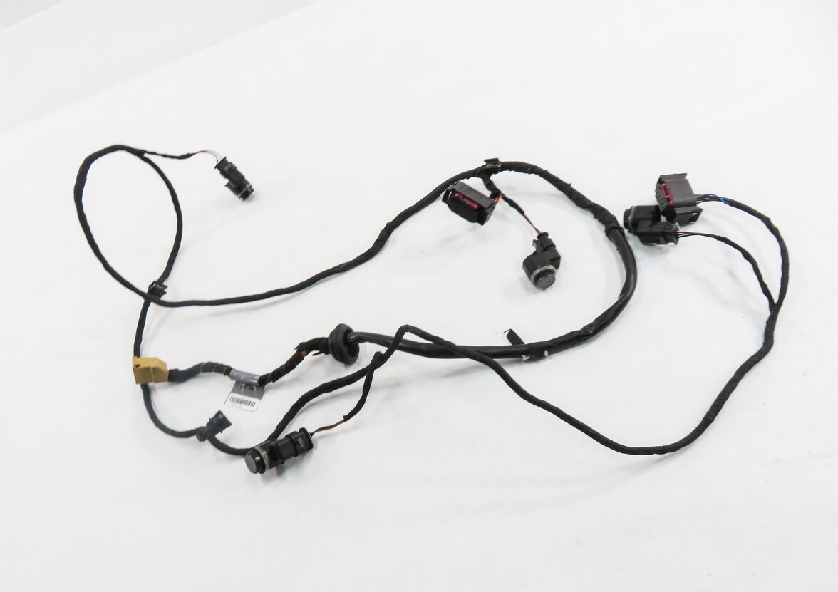 Thumbnail 2: 2013 AUDI S5 (B8 8T) REAR PDC PARK DISTANCE SENSOR SET w/ HARNESS (MONSOON GRAY)
