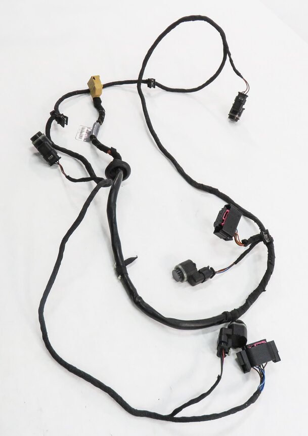 Thumbnail 3: 2013 AUDI S5 (B8 8T) REAR PDC PARK DISTANCE SENSOR SET w/ HARNESS (MONSOON GRAY)