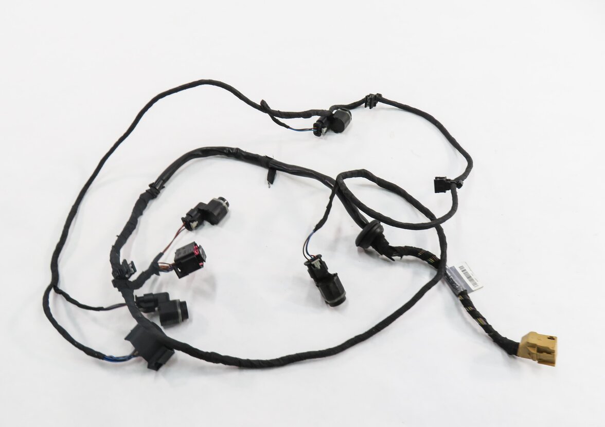 Thumbnail 5: 2013 AUDI S5 (B8 8T) REAR PDC PARK DISTANCE SENSOR SET w/ HARNESS (MONSOON GRAY)