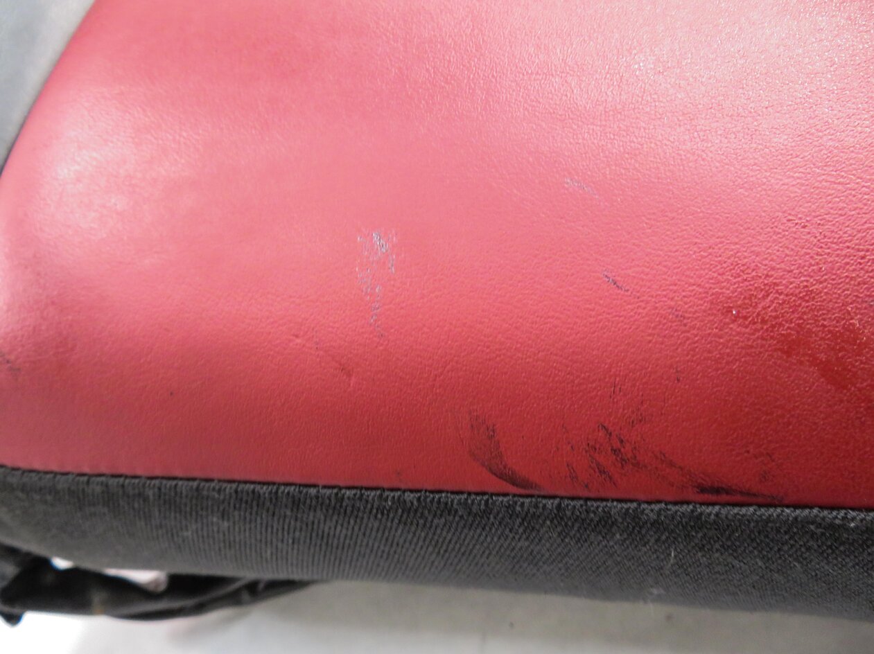 Thumbnail 7: 2013 AUDI S5 (B8 8T) PASSENGER - UPPER TOP HEATED SPORT SEAT CUSHION (BLACK RED)