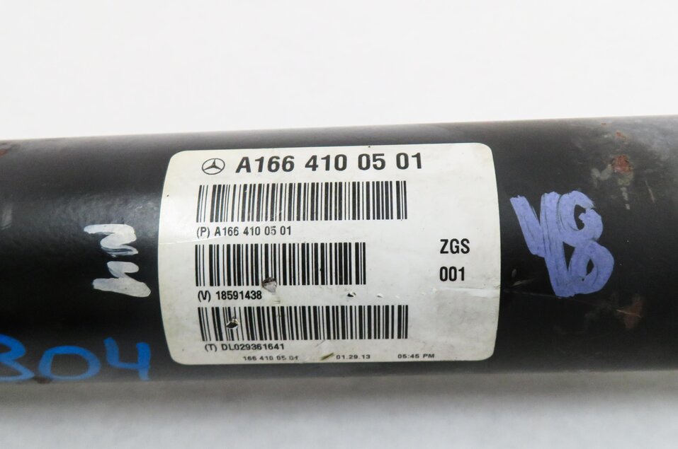 Thumbnail 6: 12-15 MERCEDES GL450 GL550 GL63 ML400 ML500 ML63 (W166 X166) FRONT DRIVESHAFT
