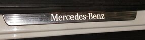Thumbnail 3: 2013 MERCEDES GL450 (X166) FRONT & REAR LIGHTED DOOR SILL SCUFF PANEL TRIM SET-4