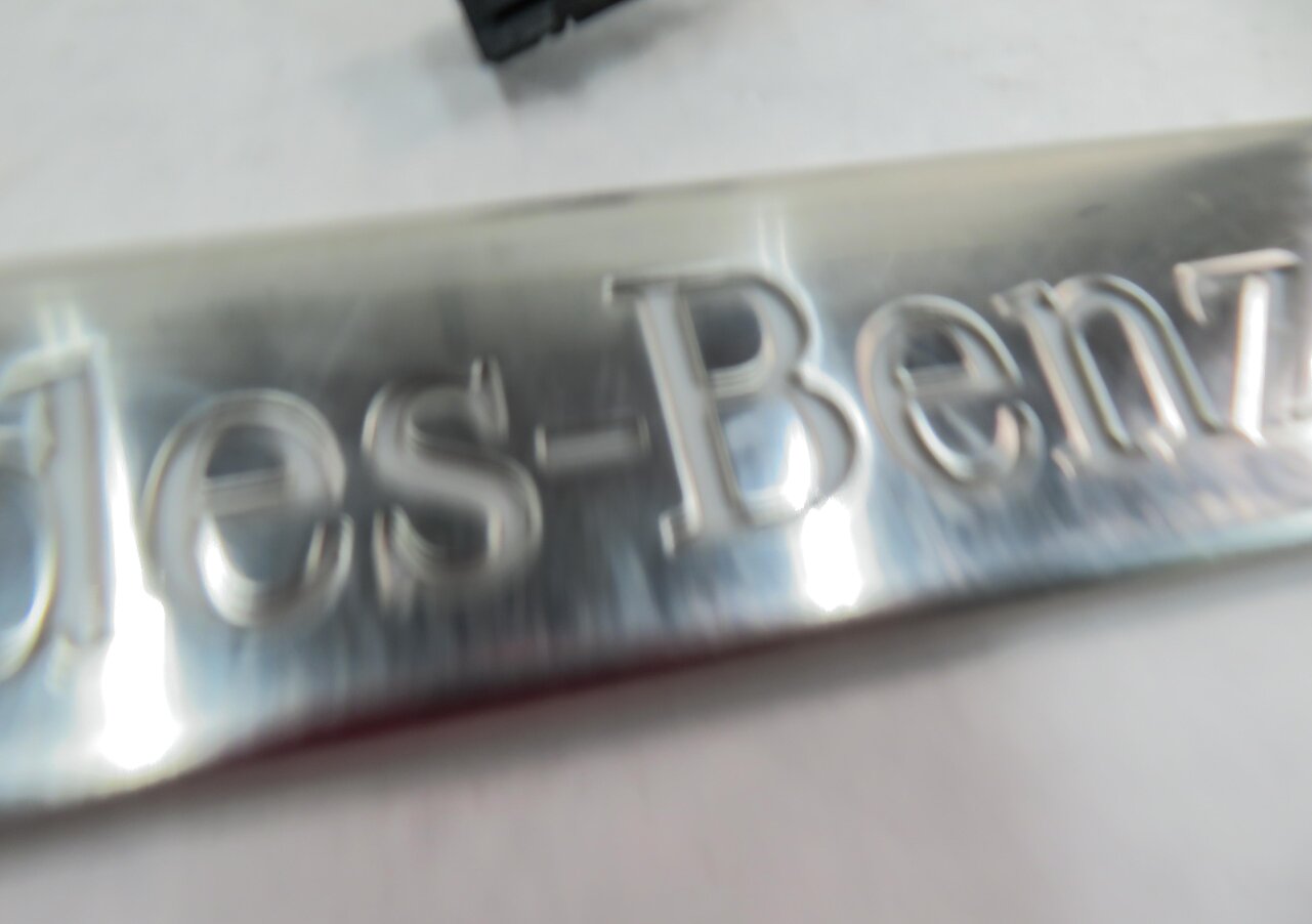 Thumbnail 9: 2013 MERCEDES GL450 (X166) FRONT & REAR LIGHTED DOOR SILL SCUFF PANEL TRIM SET-4