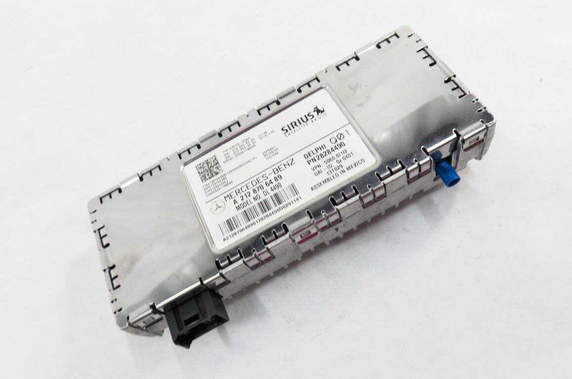 2013 MERCEDES GL450 (X166) SIRIUS SATELLITE RADIO CONTROL MODULE