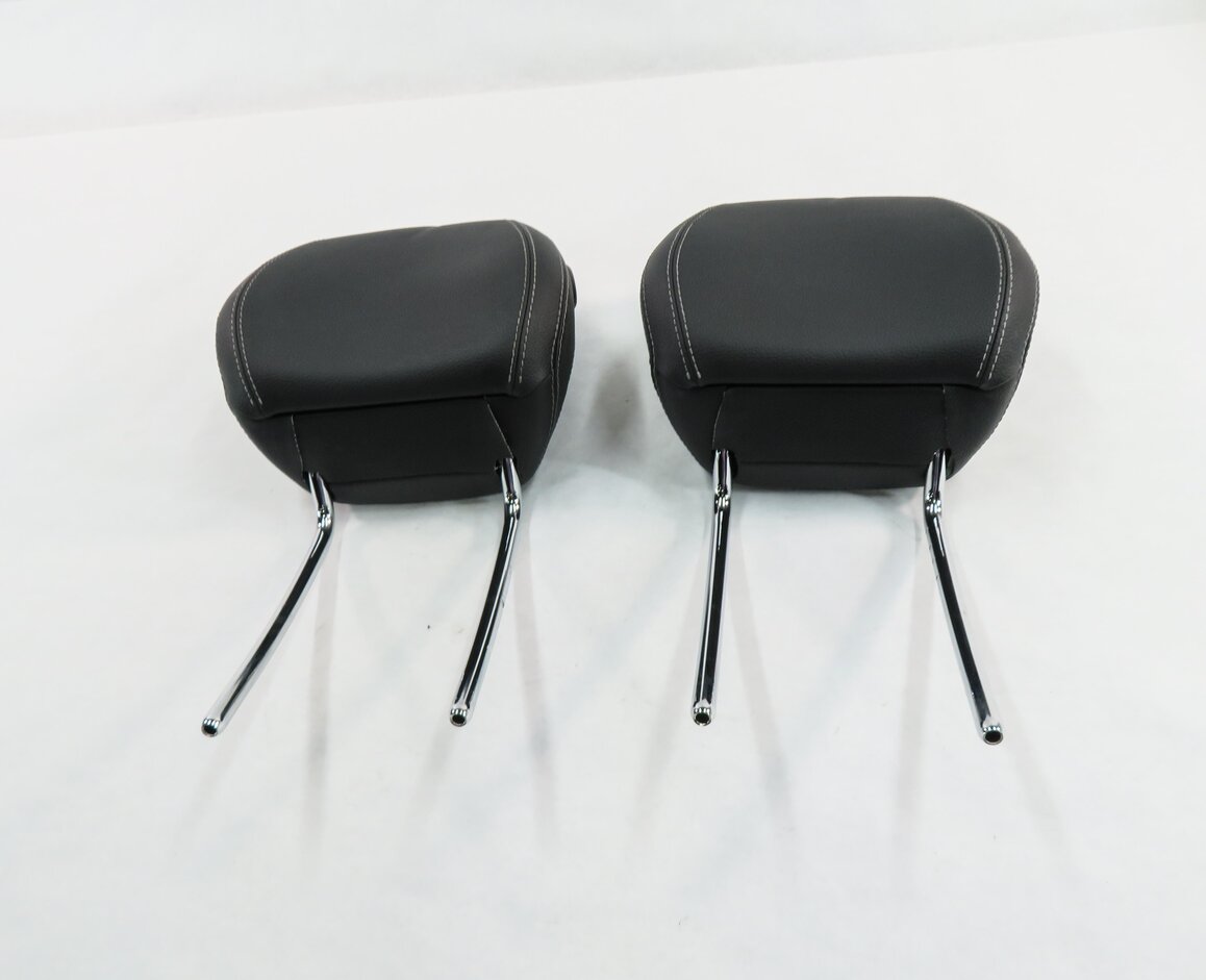 Thumbnail 2: 2013 MERCEDES GL450 (X166) FRONT LEFT & RIGHT HEADREST SET (BLACK LEATHER)