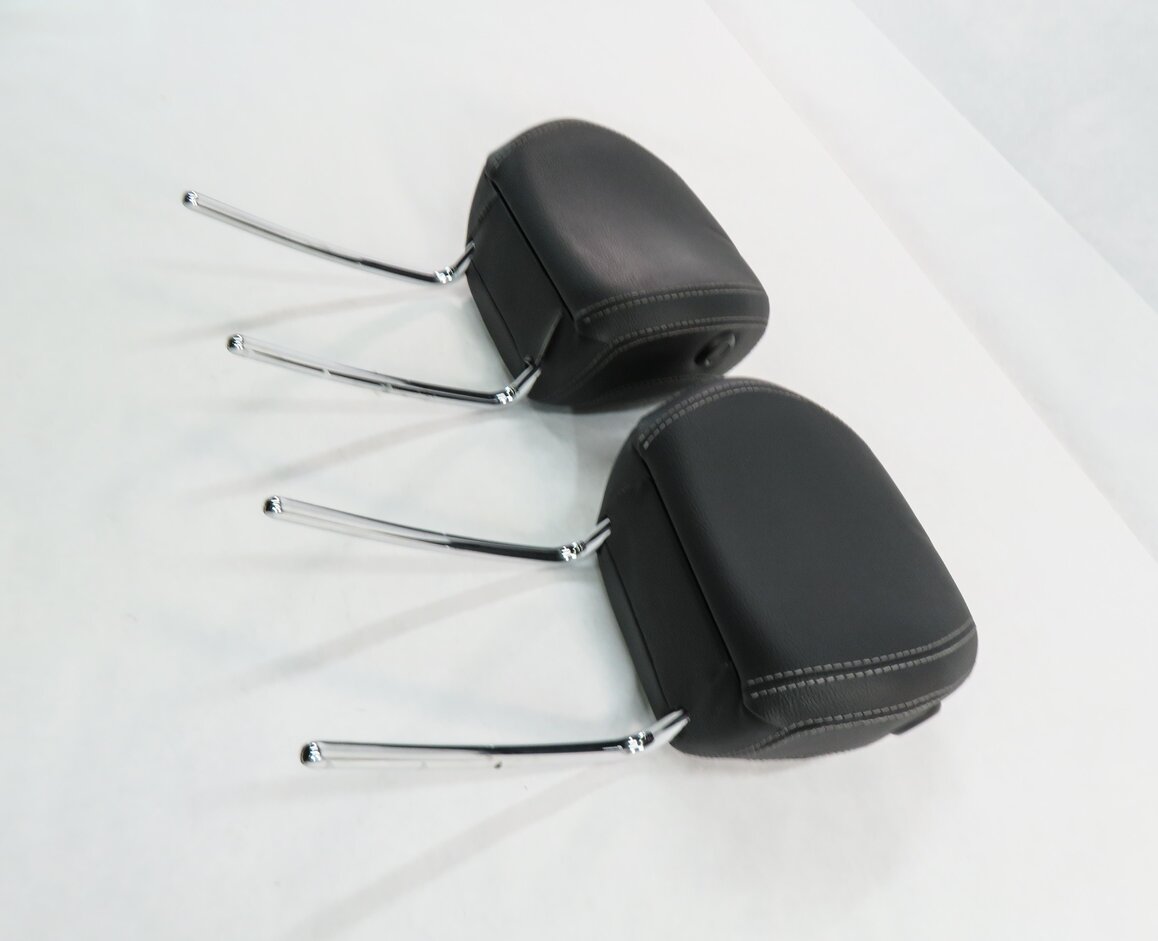 Thumbnail 4: 2013 MERCEDES GL450 (X166) FRONT LEFT & RIGHT HEADREST SET (BLACK LEATHER)