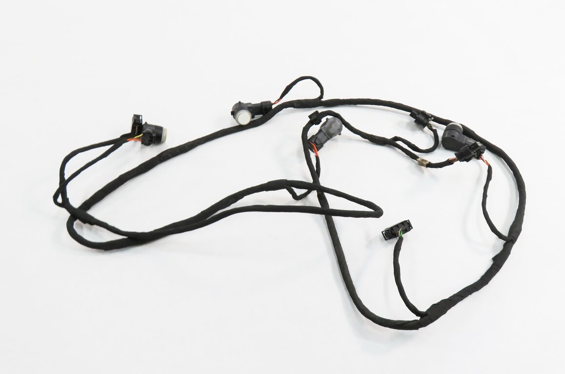 Thumbnail 5: 2013 MERCEDES GL450 (X166) REAR PDC PARK DISTANCE SENSOR SET w/ HARNESS (WHITE)