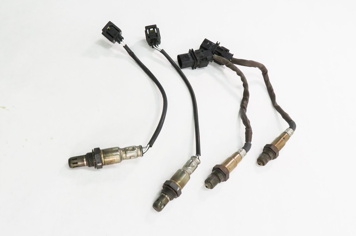 Thumbnail 4: 2013 MERCEDES GL450 (X166) 4.6L PRE / POST CAT O2 OXYGEN LAMBDA PROBE SENSOR SET