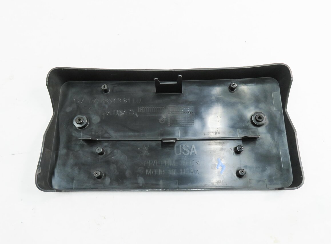 Thumbnail 5: 2013 MERCEDES GL450 (X166) FRONT LICENSE PLATE BRAKET BASE MOUNT RETAINER HOLDER