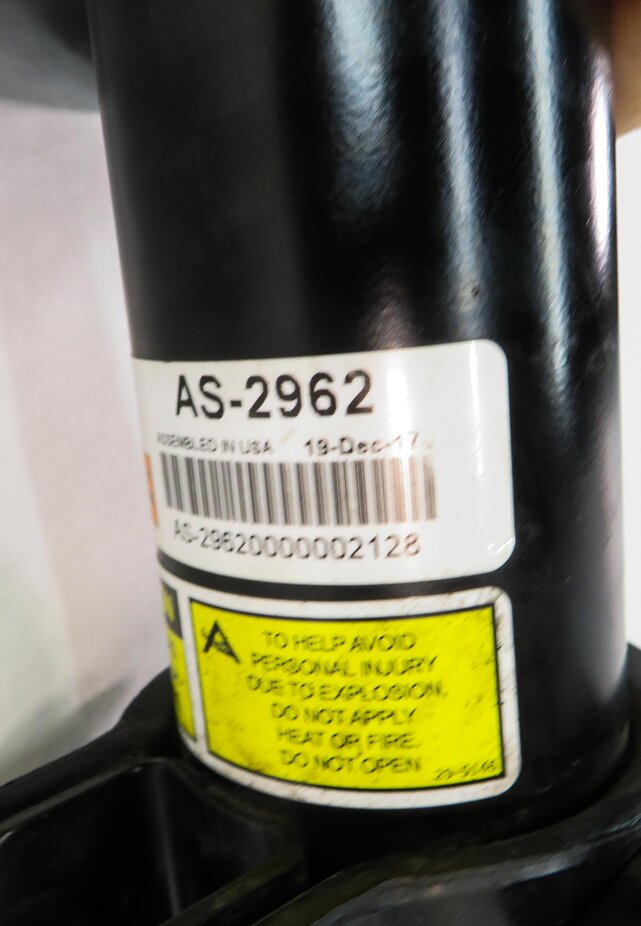 Thumbnail 7: 2006-2012 RANGE ROVER (L322) LEFT FRONT DRIVER AIR SUSPENSION SHOCK STRUT