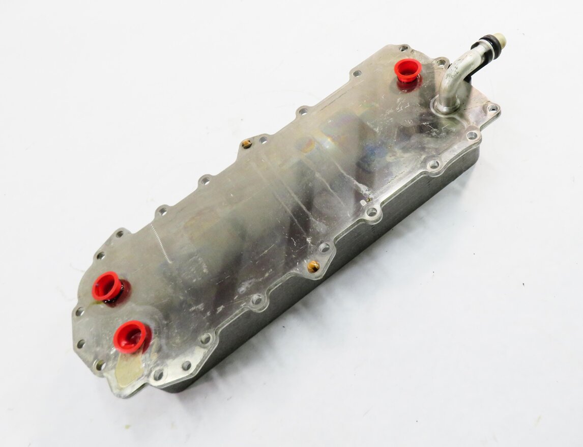 Thumbnail 1: 10-19 RANGE ROVER SPORT (L320 L322) 5.0L SUPERCHARGED ENGINE MOTOR OIL COOLER