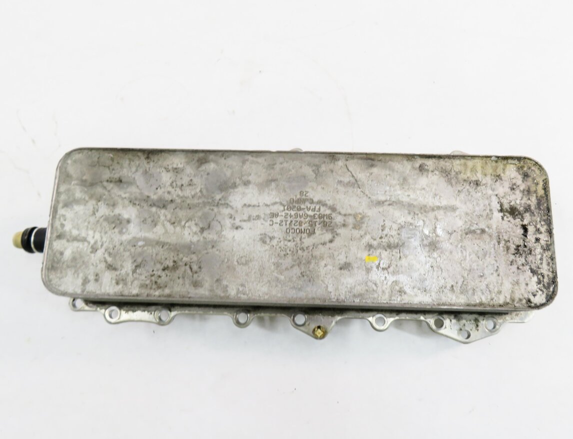 Thumbnail 6: 10-19 RANGE ROVER SPORT (L320 L322) 5.0L SUPERCHARGED ENGINE MOTOR OIL COOLER