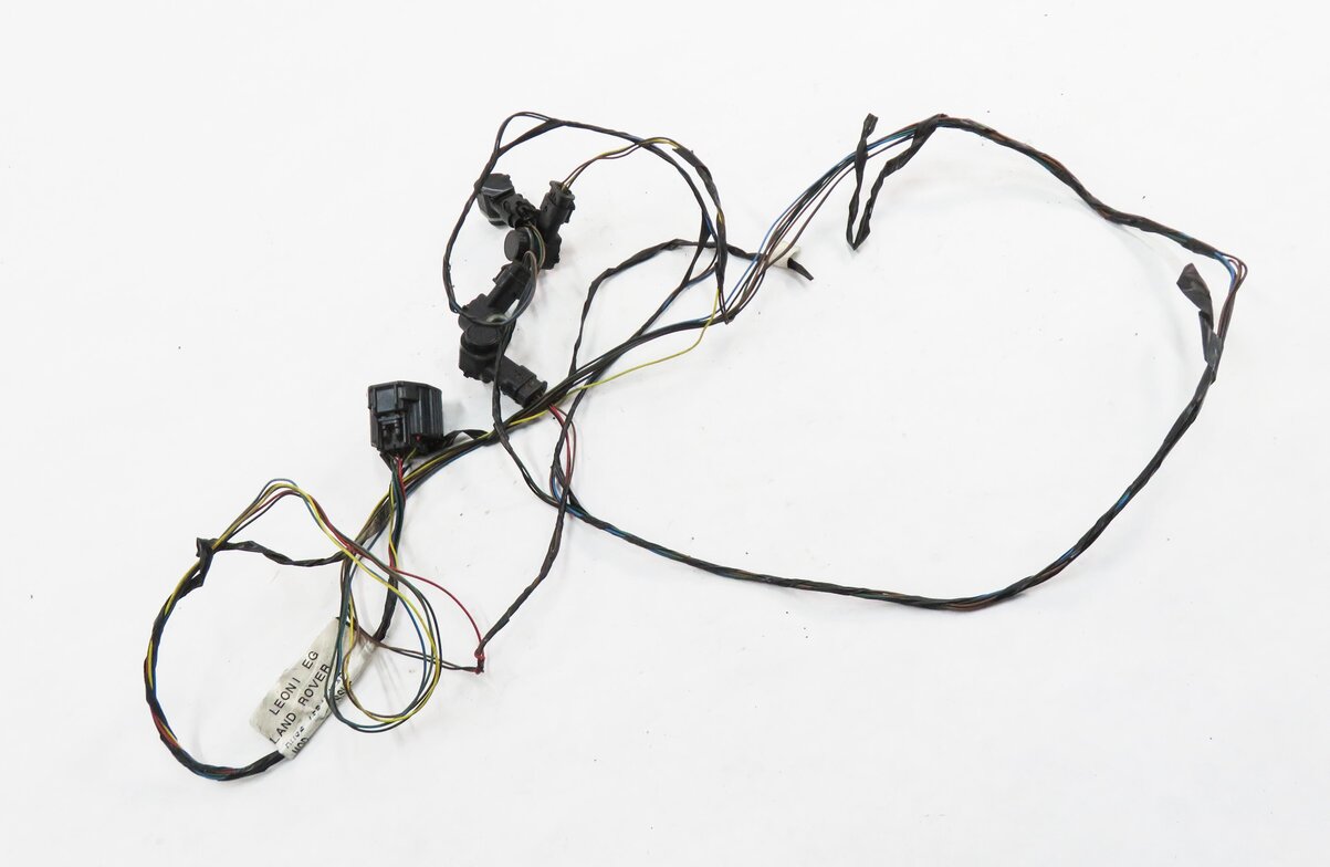 Thumbnail 1: 2012 RANGE ROVER SPORT (L320) REAR PDC PARK DISTANCE SENSOR SET w/ HARNESS BLACK