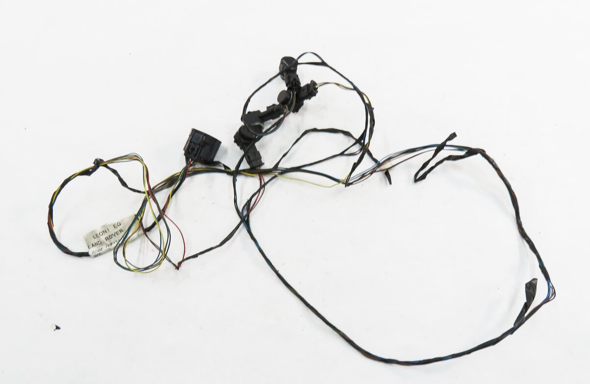 Thumbnail 2: 2012 RANGE ROVER SPORT (L320) REAR PDC PARK DISTANCE SENSOR SET w/ HARNESS BLACK