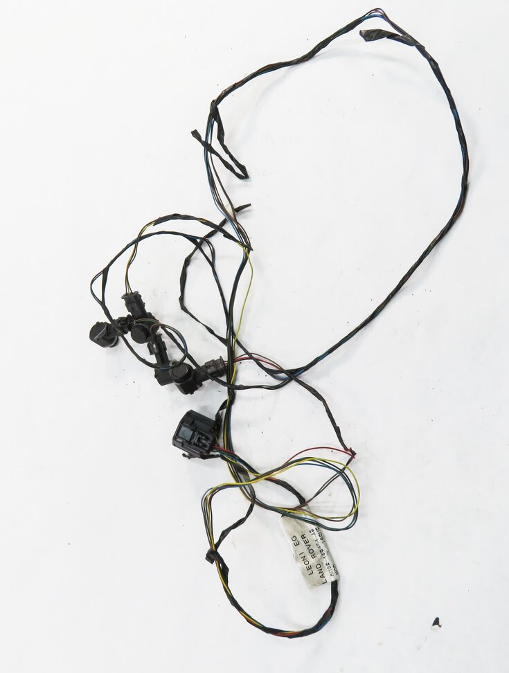 Thumbnail 3: 2012 RANGE ROVER SPORT (L320) REAR PDC PARK DISTANCE SENSOR SET w/ HARNESS BLACK
