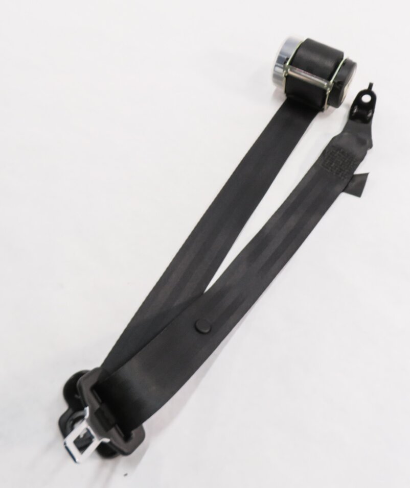 2012 RANGE ROVER SPORT (L320) REAR 2nd ROW SEAT - RIGHT SEATBELT RETRACTOR BLACK