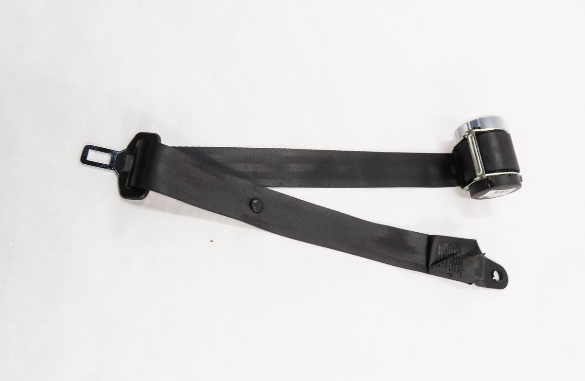 Thumbnail 3: 12 RANGE ROVER SPORT (L320) REAR 2nd ROW SEAT - CENTER SEATBELT RETRACTOR BLACK