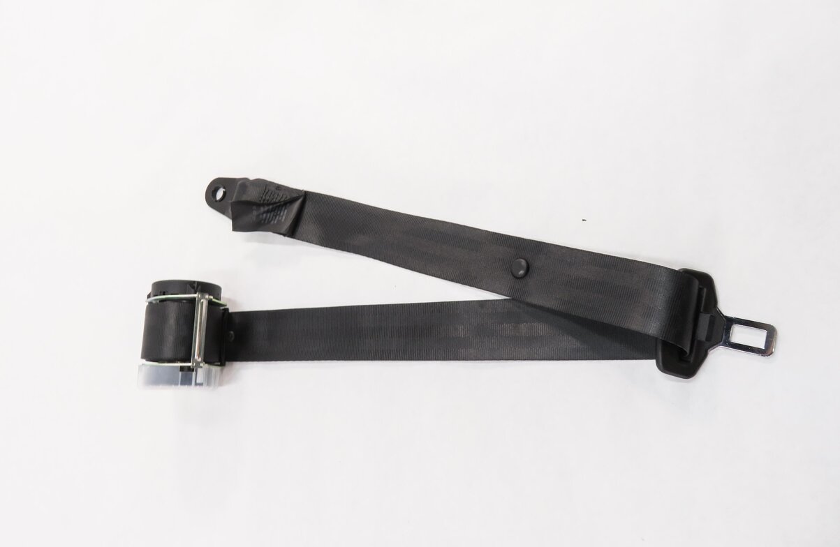 Thumbnail 4: 12 RANGE ROVER SPORT (L320) REAR 2nd ROW SEAT - CENTER SEATBELT RETRACTOR BLACK