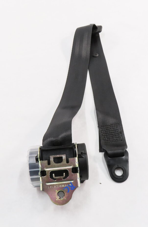 Thumbnail 5: 12 RANGE ROVER SPORT (L320) REAR 2nd ROW SEAT - CENTER SEATBELT RETRACTOR BLACK