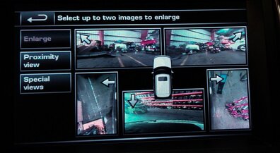 Thumbnail 2: 10-13 LR4 RANGE ROVER SPORT (L320) RIGHT P-FOLD MEM HEATED CAMERA MIRROR (BLACK)