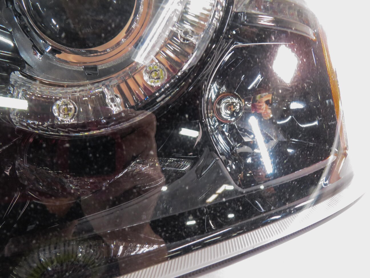 Thumbnail 7: 12-13 RANGE ROVER SPORT (L320) LEFT DRIVER XENON HID AFS ADAPTIVE HEADLIGHT LAMP