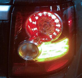 Thumbnail 3: 2012-2013 RANGE ROVER SPORT (L320) RIGHT PASSENGER TAILLIGHT BRAKE LIGHT LAMP