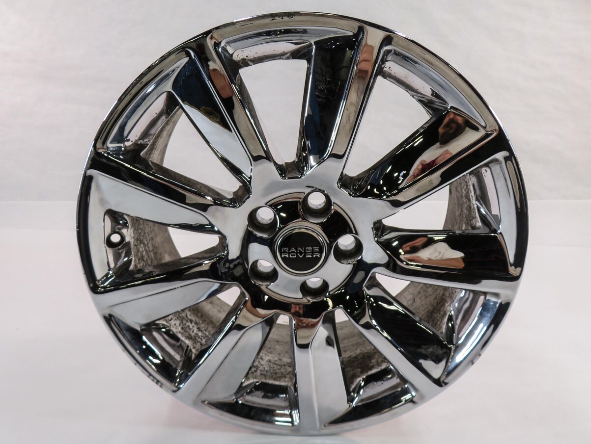 Thumbnail 2: 2012-2013 RANGE ROVER SPORT (L320) 20x9.5 - ALUMINUM 9-SPOKE WHEEL RIM (CHROME)