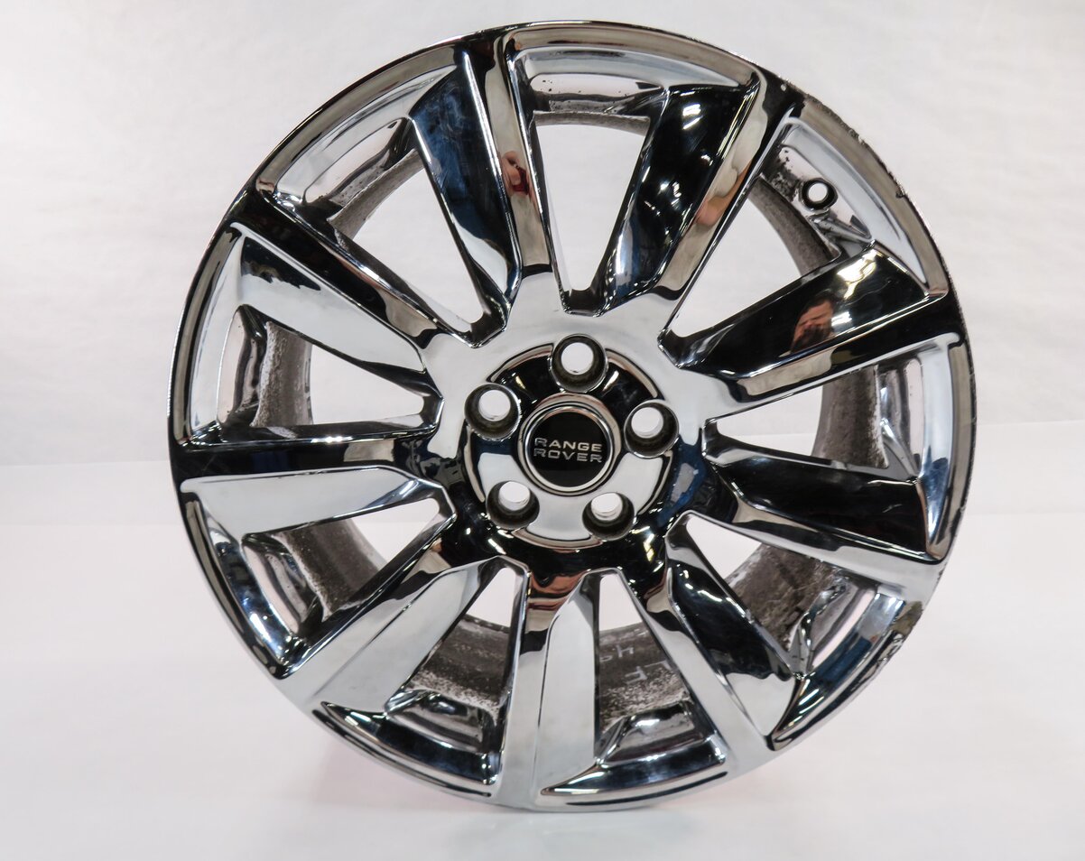 Thumbnail 2: 2012-2013 RANGE ROVER SPORT (L320) 20x9.5 - ALUMINUM 9-SPOKE WHEEL RIM (CHROME)
