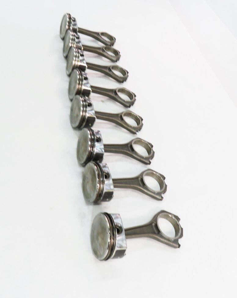 Thumbnail 4: 2012 RANGE ROVER SPORT (L320) 5.0L AJ133 SUPERCHARGED ENGINE - PISTON w/ ROD SET