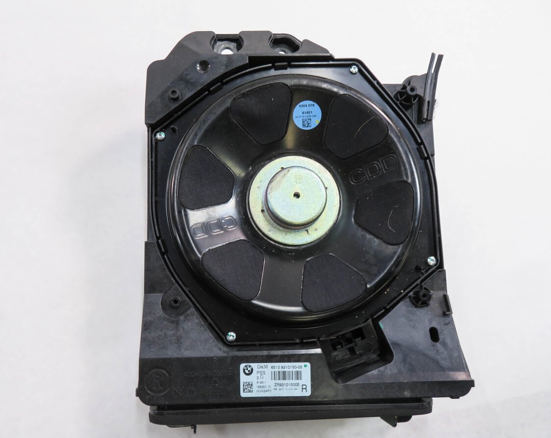 Thumbnail 3: 2015 BMW 335i (F30) RADIO STEREO SUB SUBWOOFER TWEETER SPEAKER SET-10
