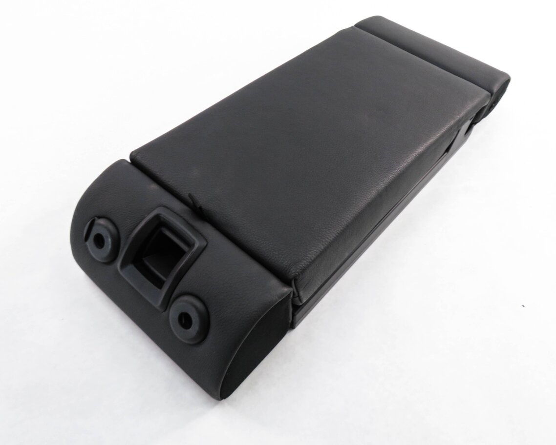 Thumbnail 1: 2015 BMW 335i (F30) REAR SEAT CENTER CONSOLE ARMREST LID w/ CUP HOLDER (BLACK)