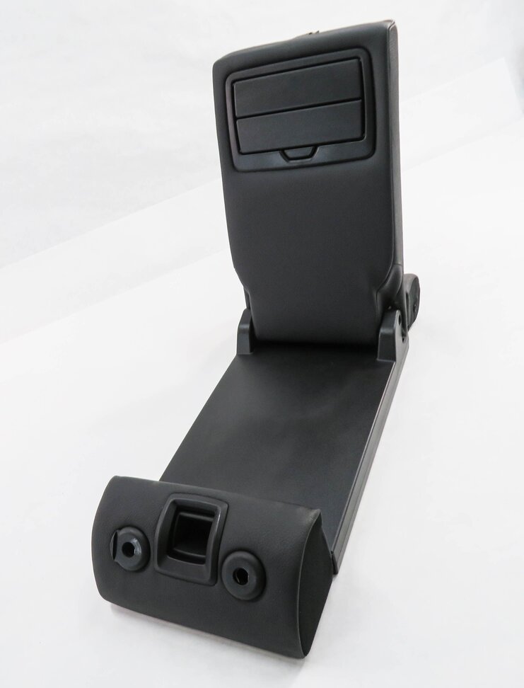 Thumbnail 5: 2015 BMW 335i (F30) REAR SEAT CENTER CONSOLE ARMREST LID w/ CUP HOLDER (BLACK)