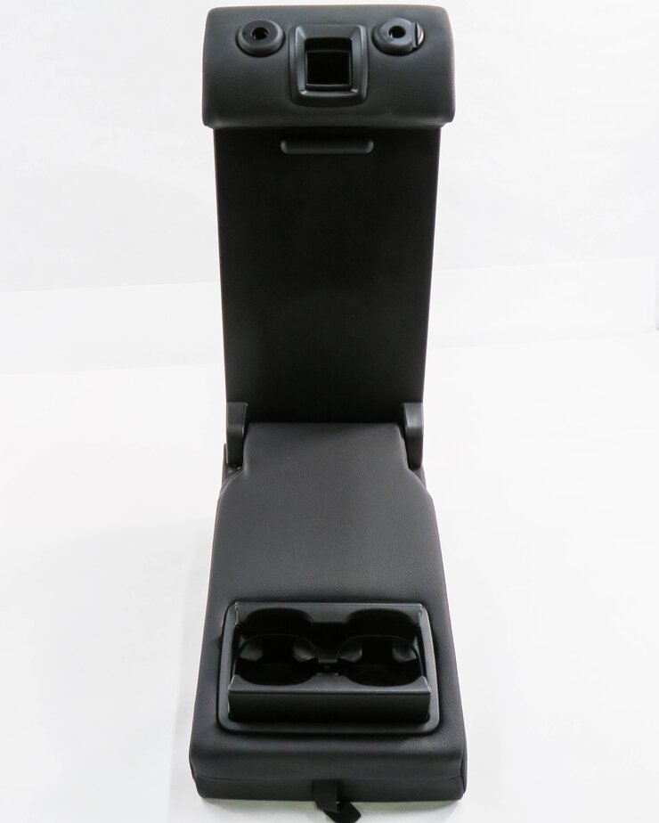 Thumbnail 6: 2015 BMW 335i (F30) REAR SEAT CENTER CONSOLE ARMREST LID w/ CUP HOLDER (BLACK)