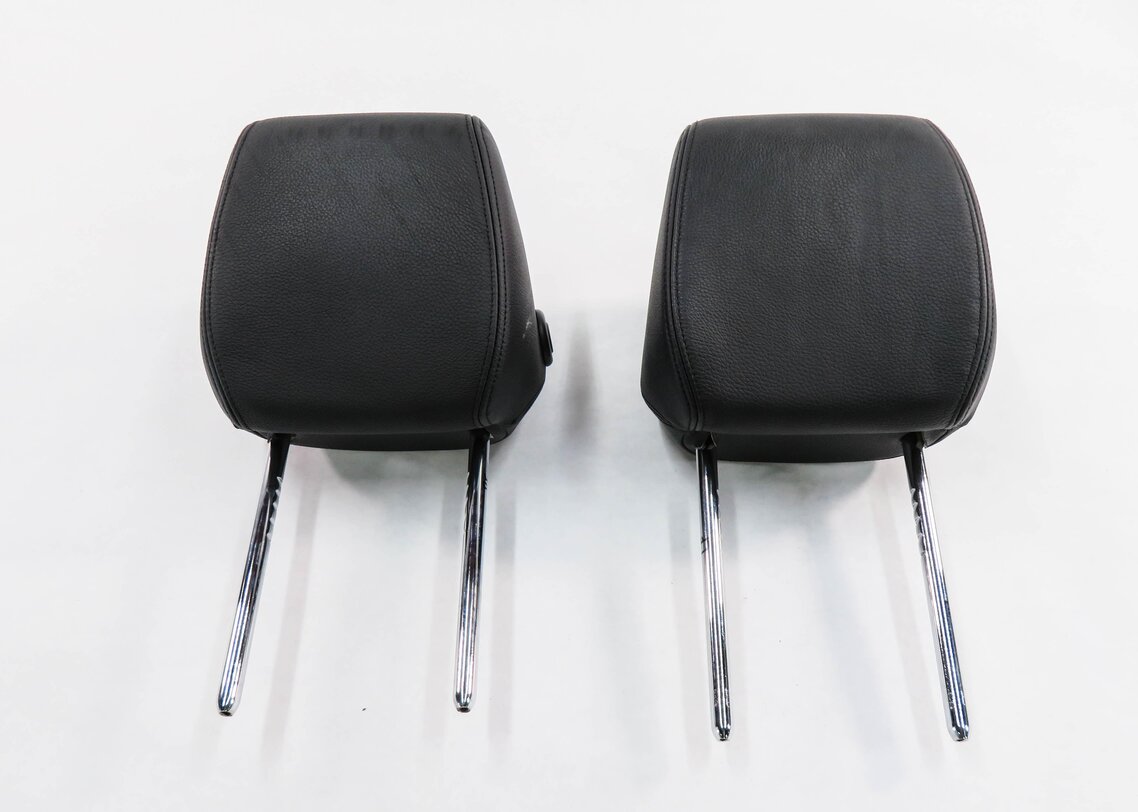Thumbnail 2: 2015 BMW 335i (F30) FRONT LEFT & RIGHT HEADREST SET-2 (BLACK LEATHER)