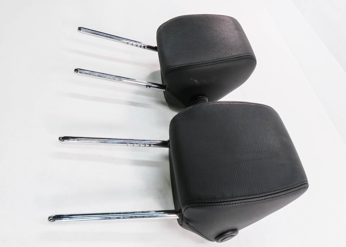 Thumbnail 4: 2015 BMW 335i (F30) FRONT LEFT & RIGHT HEADREST SET-2 (BLACK LEATHER)
