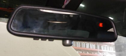 Thumbnail 2: 13-16 BMW 320i 328i 335i (F30) AUTODIM REAR VIEW MIRROR w/ HOMELINK & COMPASS