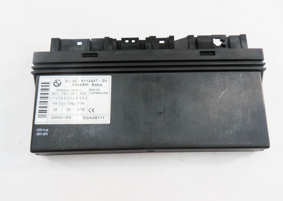Thumbnail 2: 2006 BMW M6 ///M (E63) PRIMARY BODY CONTROL MODULE COMPUTER