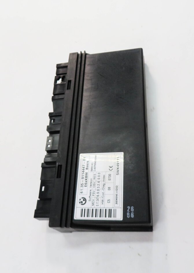 Thumbnail 3: 2006 BMW M6 ///M (E63) PRIMARY BODY CONTROL MODULE COMPUTER