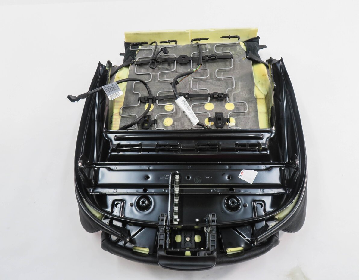 Thumbnail 6: 2006 BMW M6 ///M (E63) PASSENGER LOWER BOTTOM HEATED SPORT SEAT CUSHION (BLACK)