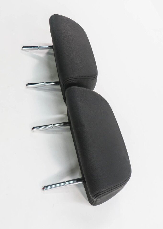 Thumbnail 4: 2006 BMW M6 ///M (E63) REAR SEAT - LEFT & RIGHT HEADREST SET-2 (BLACK LEATHER)
