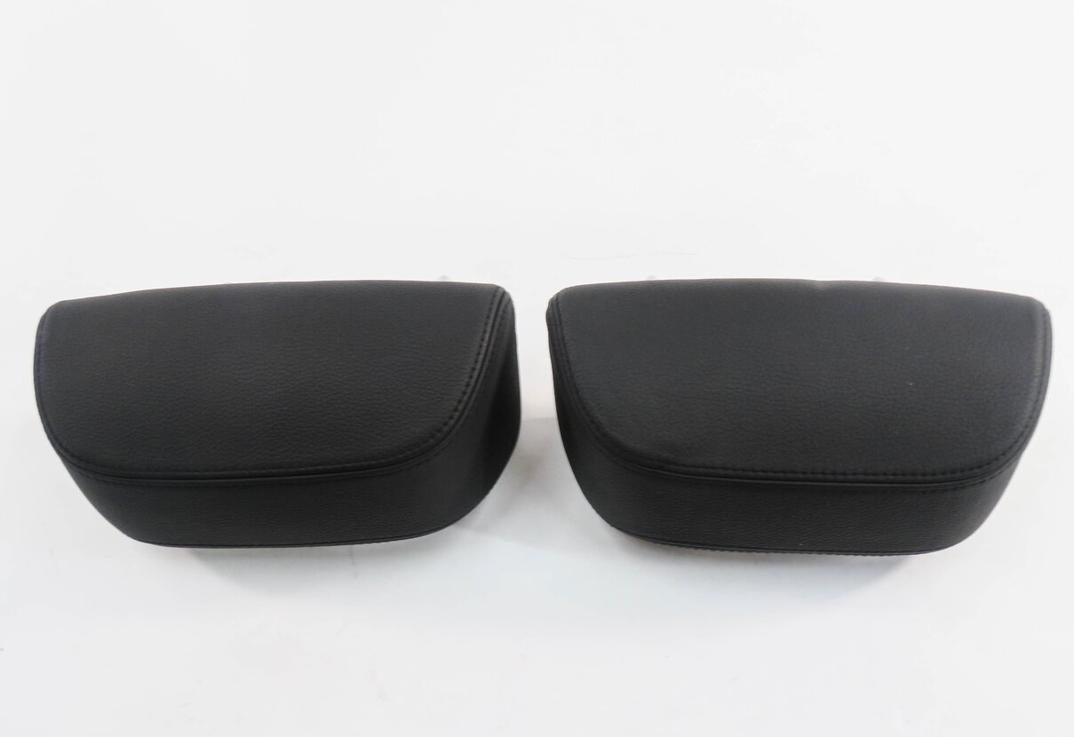 Thumbnail 5: 2006 BMW M6 ///M (E63) REAR SEAT - LEFT & RIGHT HEADREST SET-2 (BLACK LEATHER)