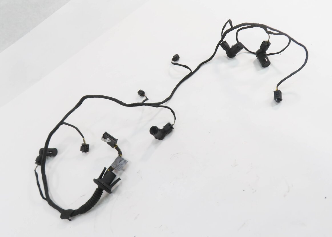 2006 BMW M6 ///M (E63) REAR PDC PARK DISTANCE SENSOR SET w/ HARNESS (BLACK 475)