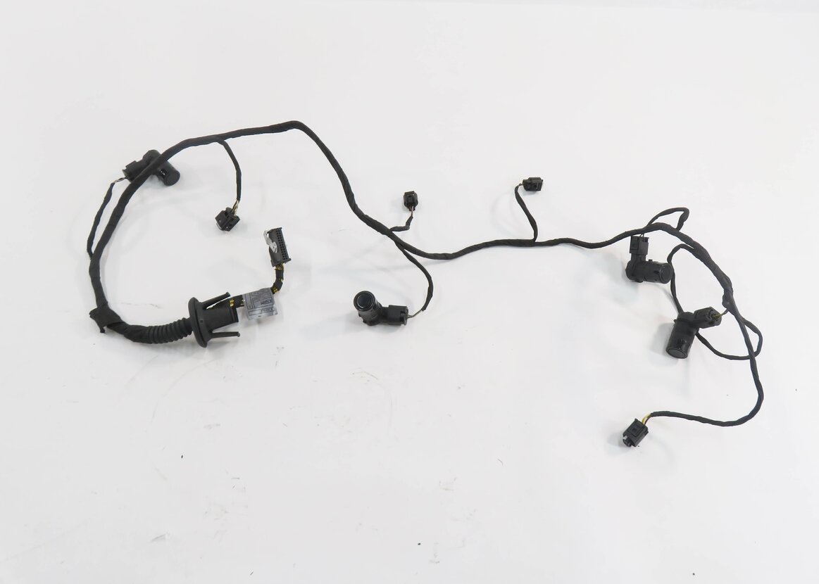 Thumbnail 2: 2006 BMW M6 ///M (E63) REAR PDC PARK DISTANCE SENSOR SET w/ HARNESS (BLACK 475)