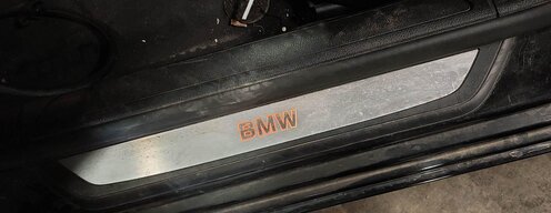Thumbnail 2: 2011 BMW 750i (F01) FRONT & REAR LIGHTED DOOR SILL TRIM SET-4