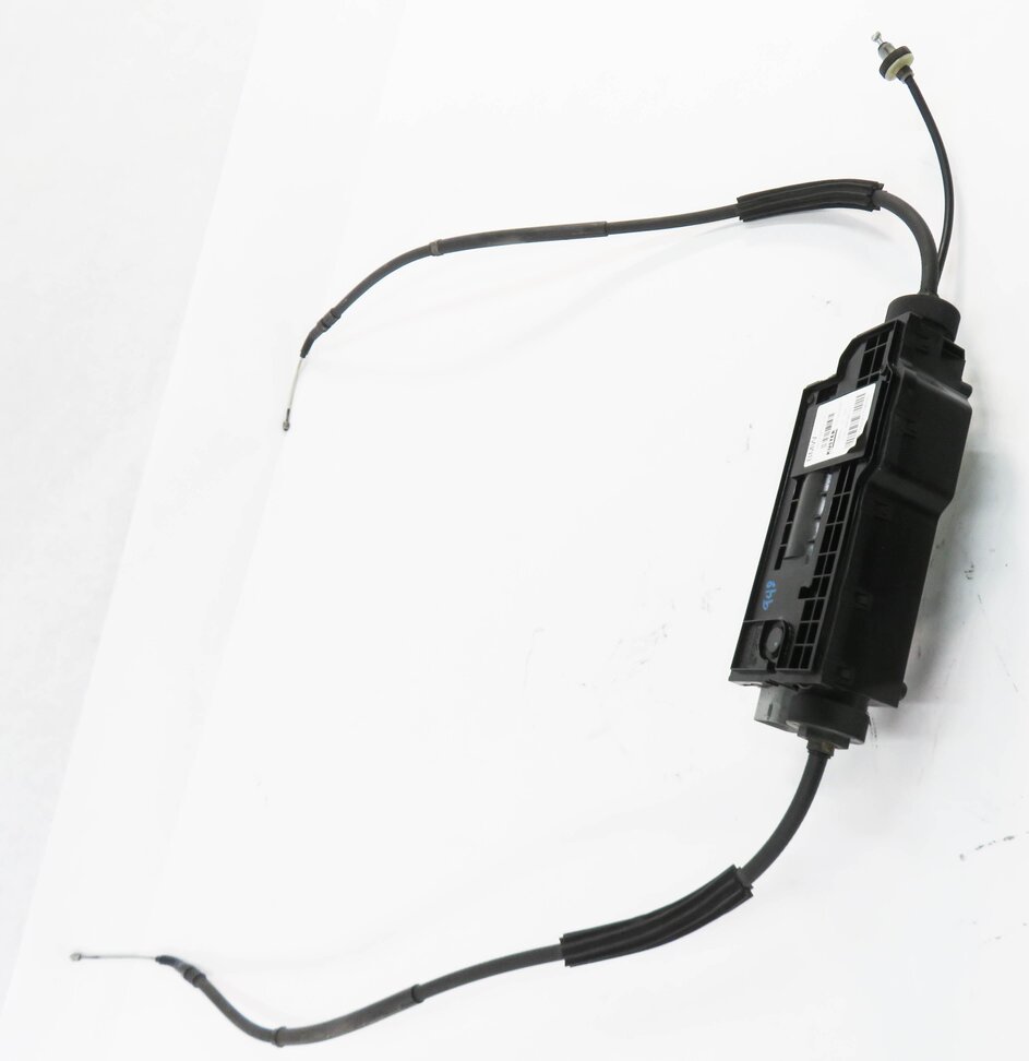 Thumbnail 4: 2011 BMW 750i (F01) EMERGENCY PARKING BRAKE ACTUATOR MOTOR w/ CABLES